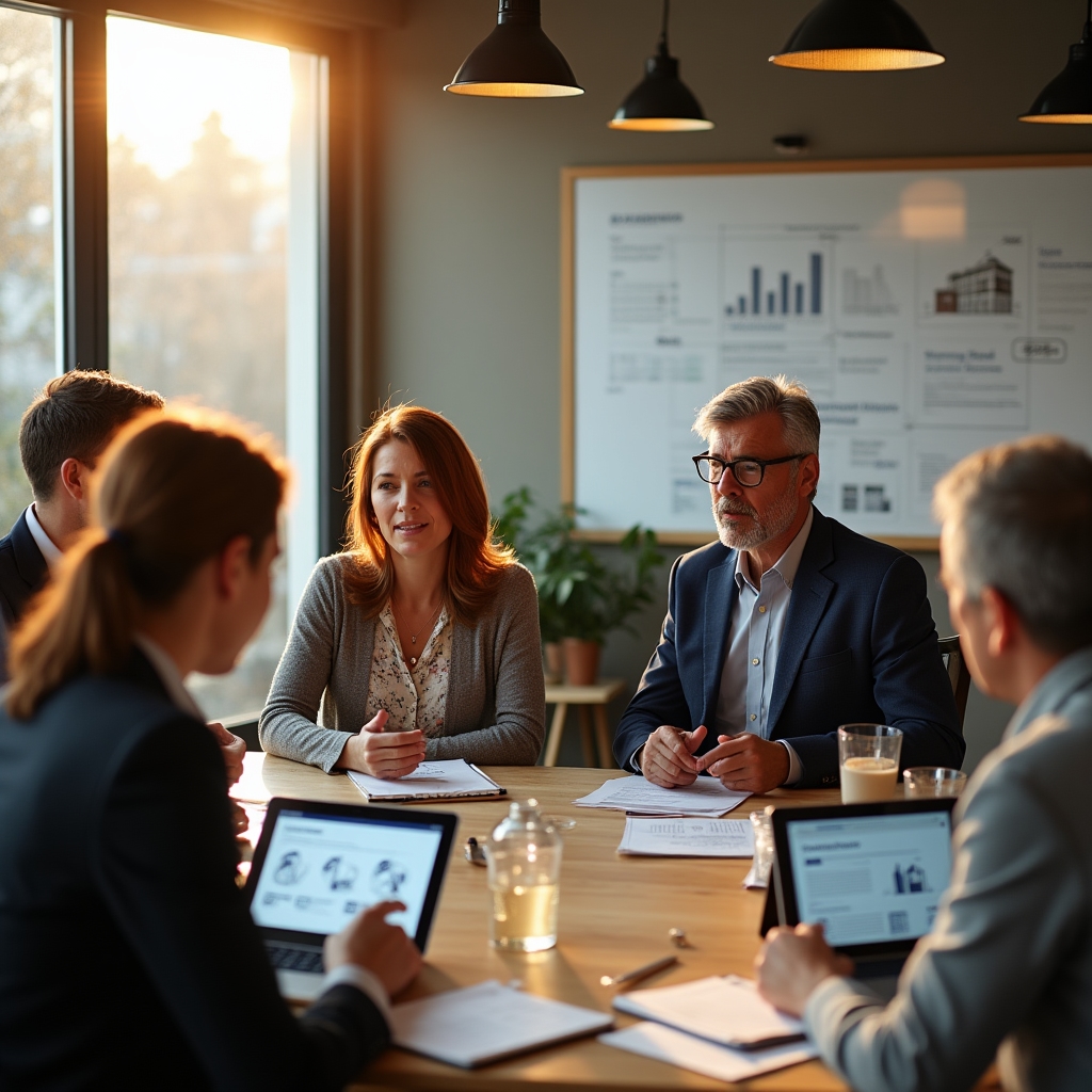 Educational workshop for real estate professionals at Qonlixo